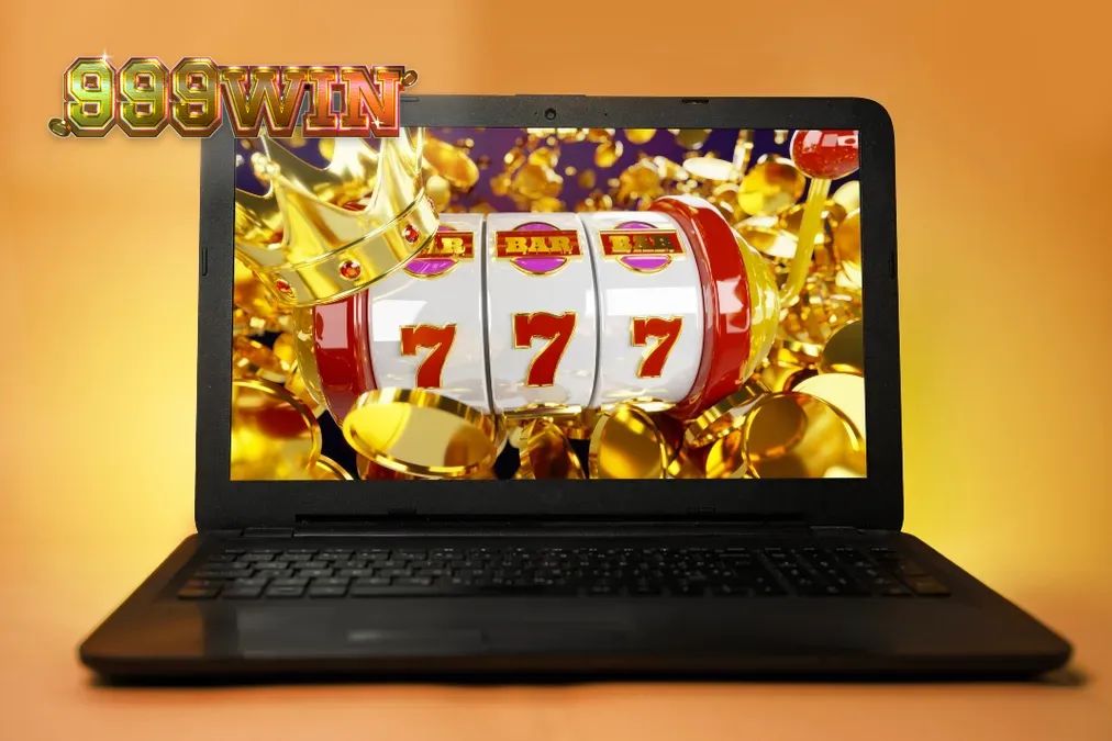 Painel de jogos de slot digitais brilhantes em um dispositivo móvel